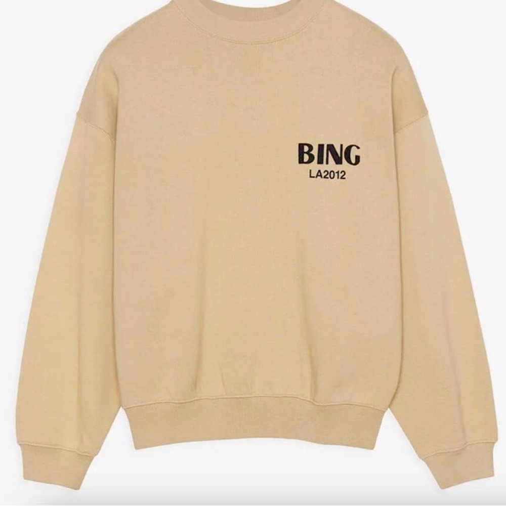Anine Bing LA2012 Beige sweatshirt